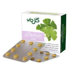 خرید قرص جینکوگل گل دارو 30 عدد