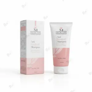 شامپو ضدشوره مدیلن مناسب موهای خشک حجم 200 میلی لیتر (داروخانه آنلاین نسخه اول)