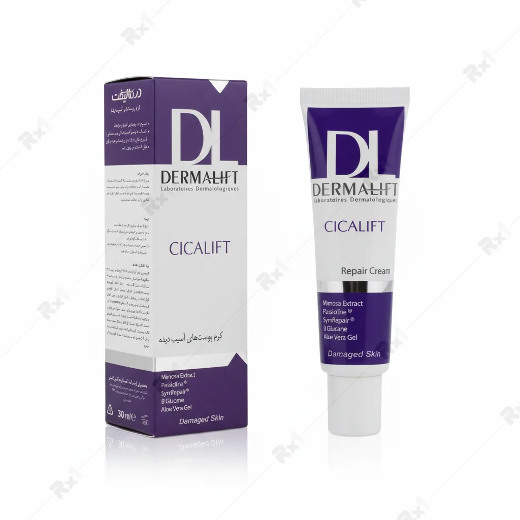 کرم ترمیم کننده پوست درمالیفت مدل سیکالیفت حجم 30 میلی لیتر (داروخانه آنلاین نسخه اول)