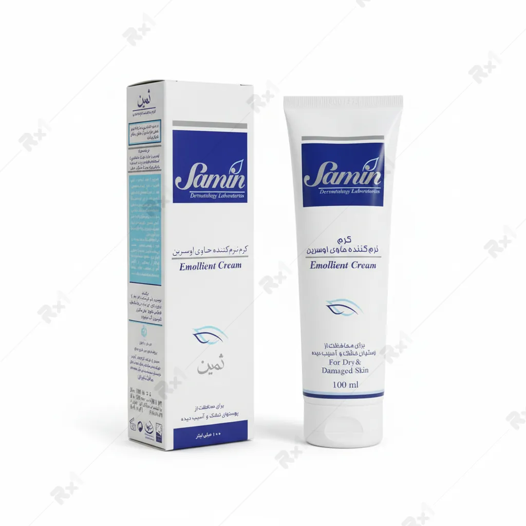 کرم نرم کننده ثمین مدل اوسرین حجم 100 میلی لیتر (دارخانه آنلاین نسخه اول)