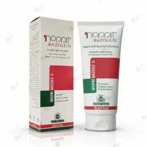 شامپو ضد شوره نوپریت مدل نوپری بازول جی مناسب موهای چرب حجم 200 میلی لیتر (داروخانه آنلاین نسخه اول)