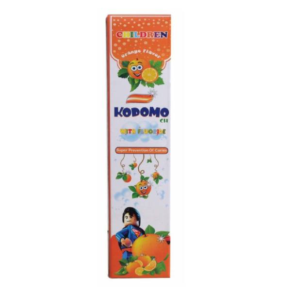 خرید خمیر دندان کودومو با طعم پرتقال مخصوص کودکان