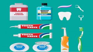 ابزار تمیز کننده دندان و دهان