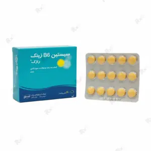 قرص سیستین B6 زینک رازک ۶۰ عدد