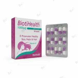 کپسول بیوتی هلث 1000 میکروگرم هلث اید 30 عدد