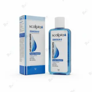 شامپو ضدشوره مناسب موهای خشک اسکالپیا (داروخانه آنلاین نسخه اول)