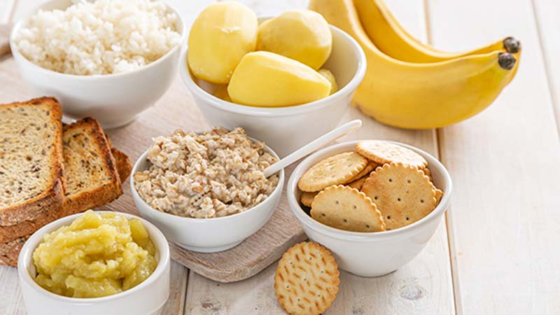 غذاهای مفید برای اسهال