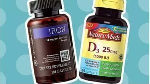 مکمل ویتامین دی و آهن