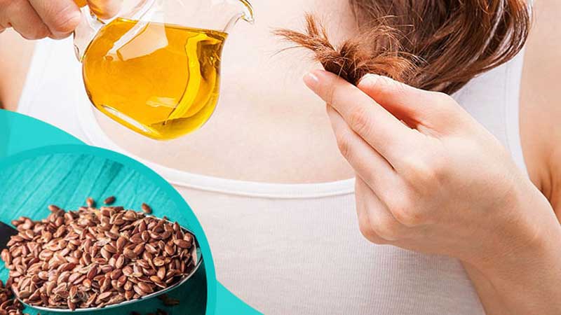 خواص بذر کتان برای مو