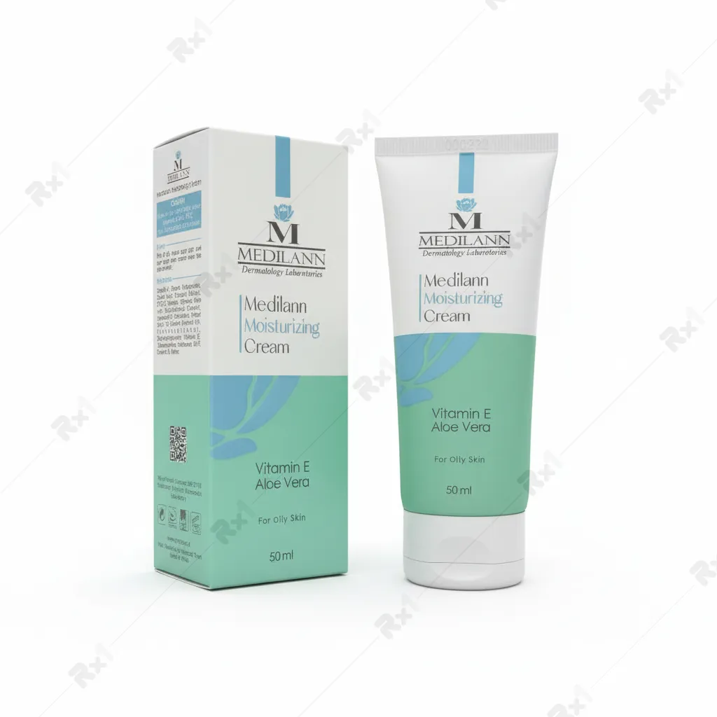 کرم مرطوب کننده مدیلن مناسب پوست چرب حجم 50 میلی لیتر (داروخانه آنلاین نسخه اول)