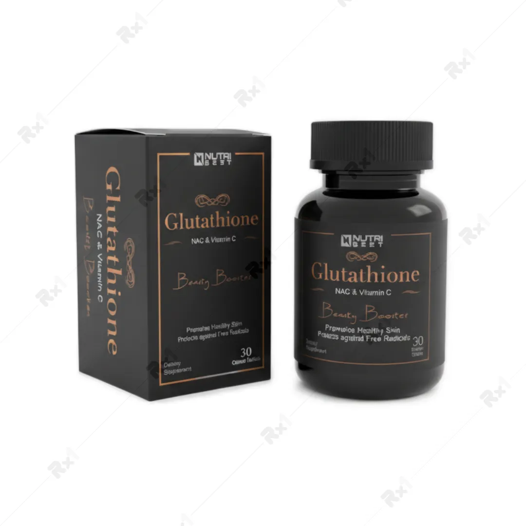 قرص گلوتاتیون حاوی ان-استیل سیستئین و ویتامین سی