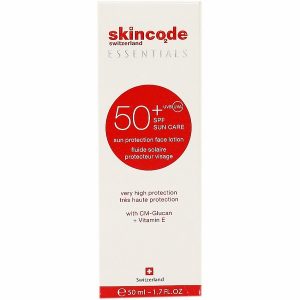 خرید لوسیون ضدآفتاب اسکین کد SPF50 مناسب انواع پوست