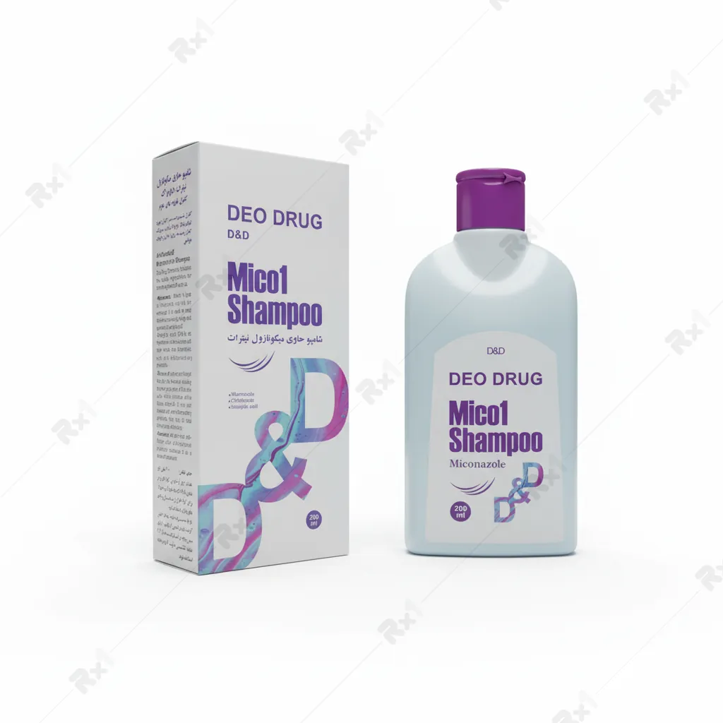 خرید شامپو ضدشوره مقاوم دئودراگ میکونازول/ داروخانه آنلاین نسخه اول