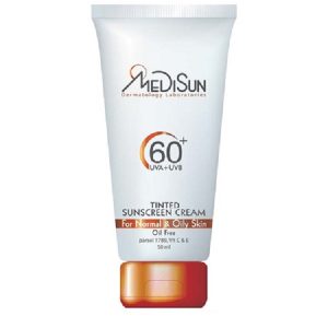 خرید کرم ضد آفتاب SPF60 مدیسان مناسب پوست چرب و معمولی
