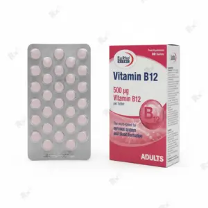 قرص ویتامین B12 یوروویتال 60 عدد