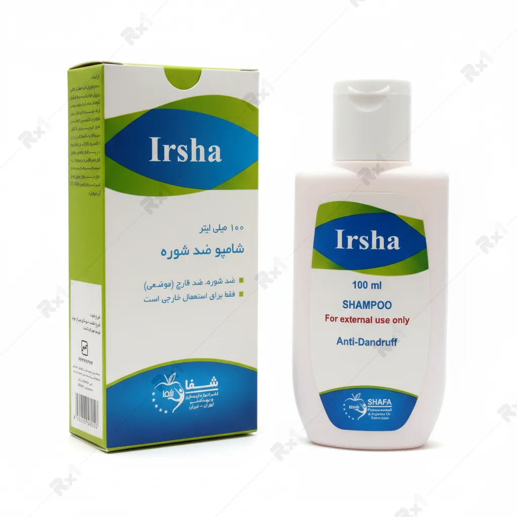 خرید شامپو ضد شوره ایرشا شفا (داروخانه آنلاین نسخه اول)