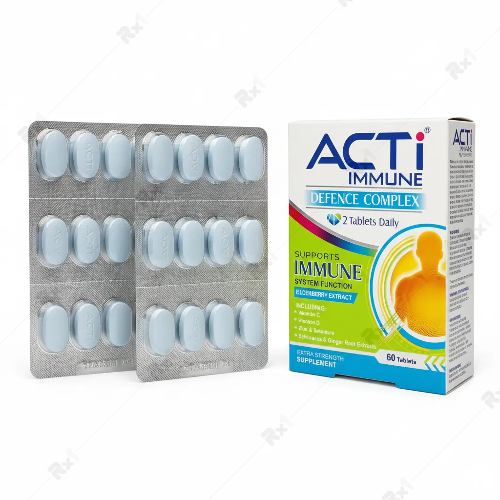 قرص اکتی ایمیون ابیان دارو بسته 60 عددی