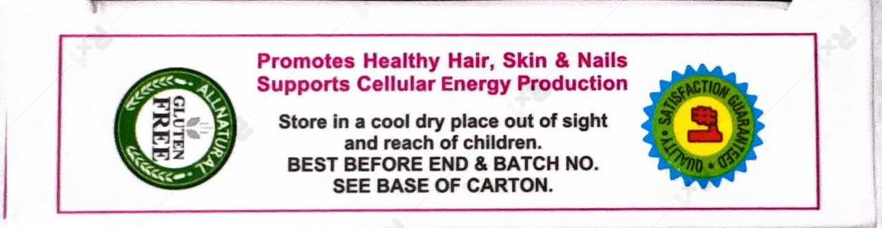 قرص بیوتین 4000 میکروگرم آلفا ویتامینز 30 عدد