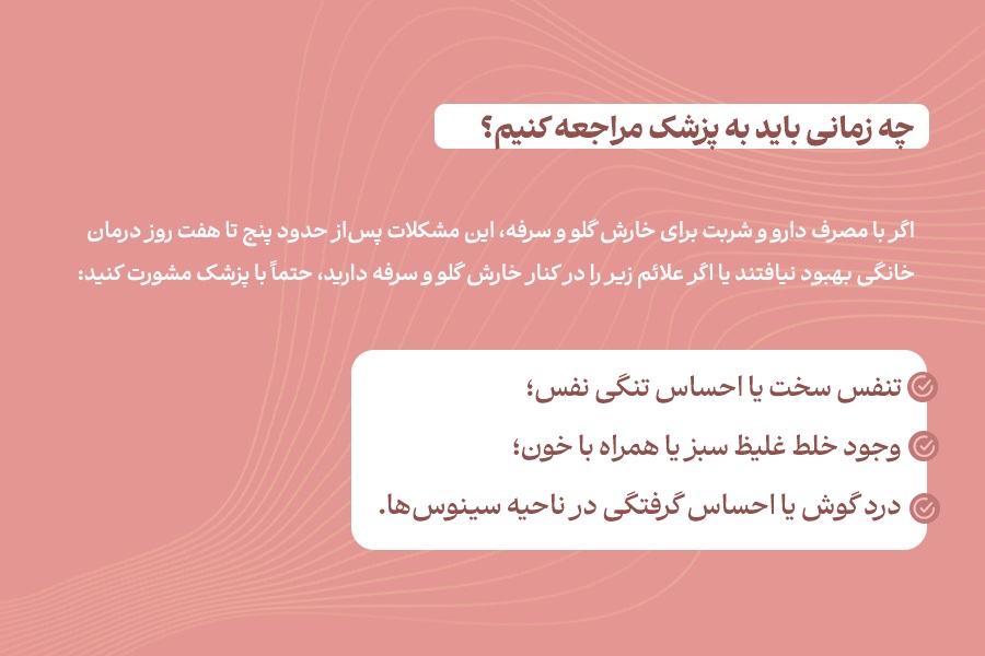 مراجعه به پزشک برای سرفه