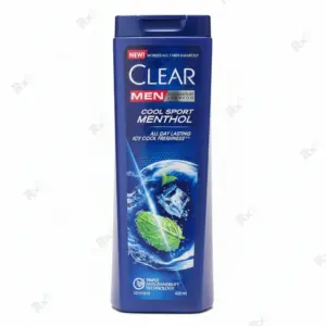 شامپو ضد شوره آقایان خنک کننده نعنایی کلیر حجم 400 میلی لیتر (داروخانه آنلاین نسخه اول)