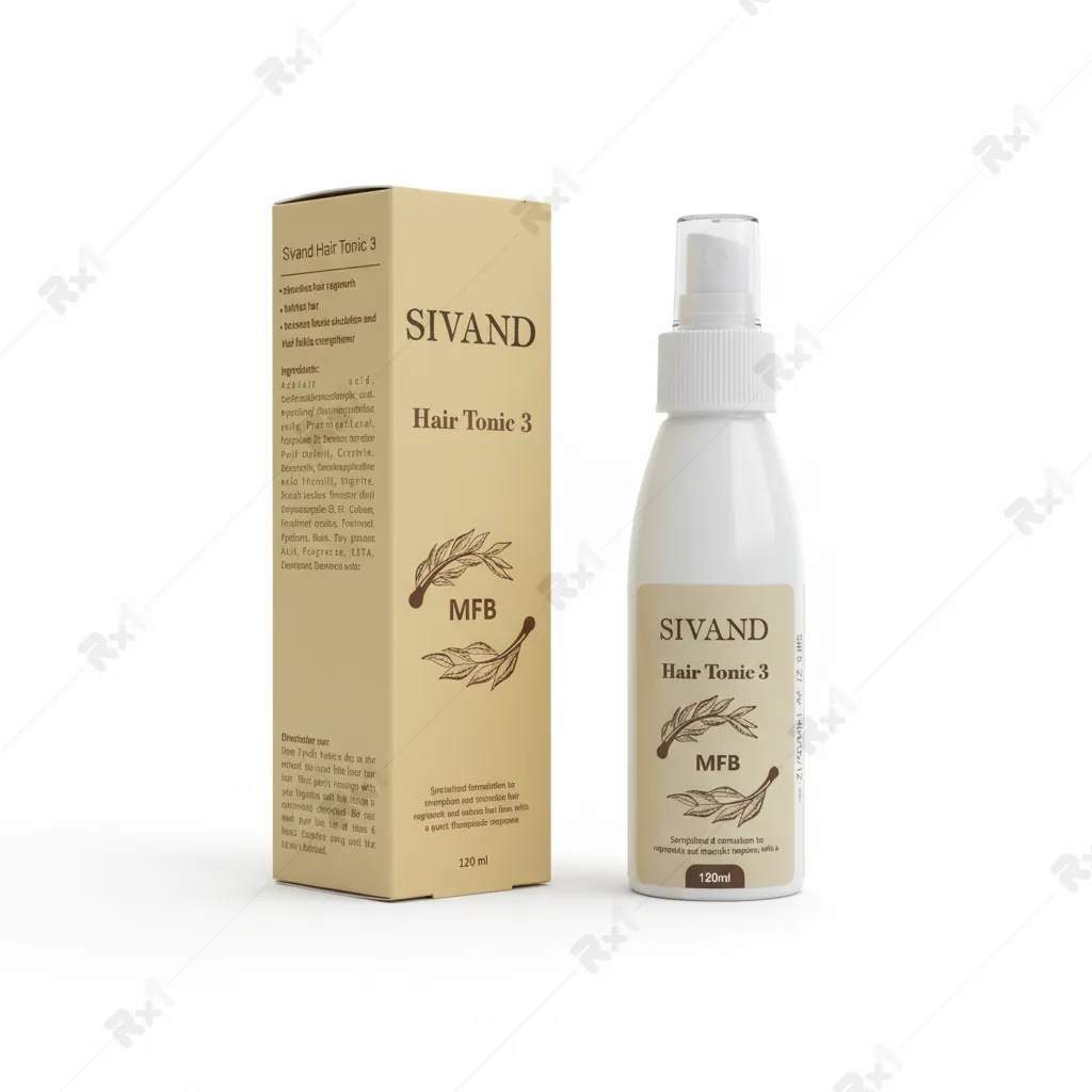 لوسیون ضد ریزش و تقویت کننده مو سیوند مدل MFB حجم 120 میلی لیتر (داروخانه آنلاین نسخه اول)