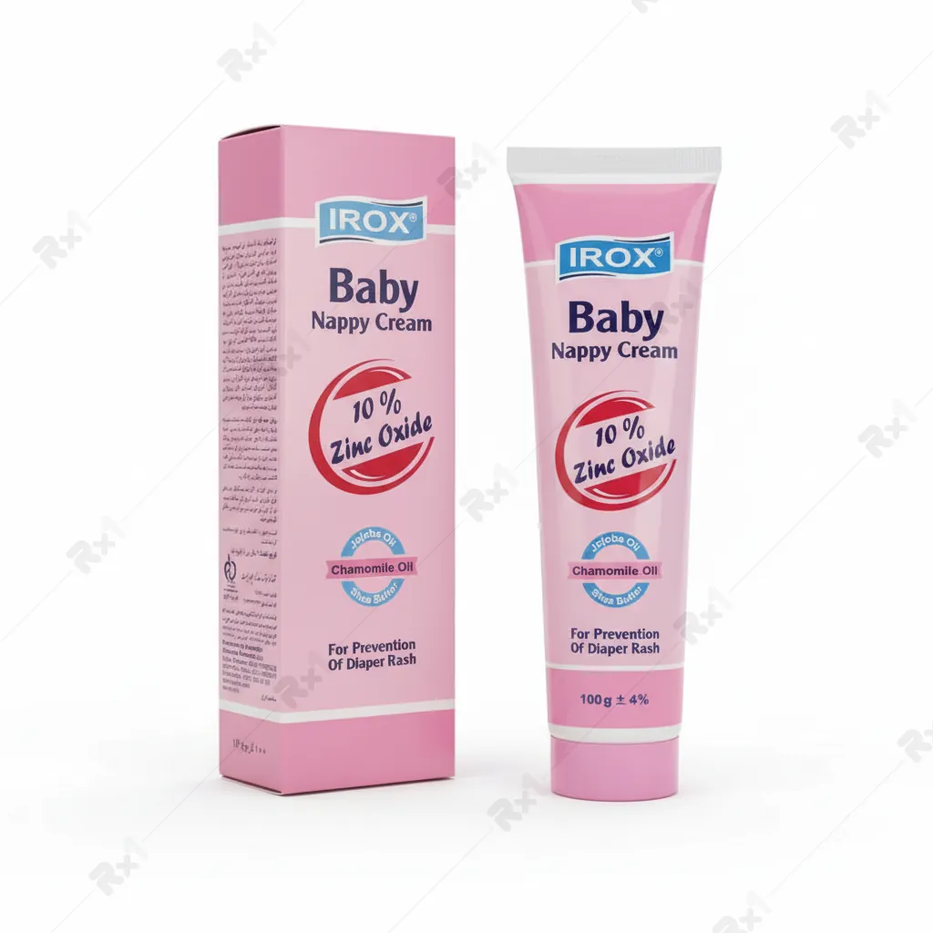 کرم محافظ پای ایروکس مدل Nappy Cream حجم 100 میلی لیتر (داروخانه آنلاین نسخه اول)