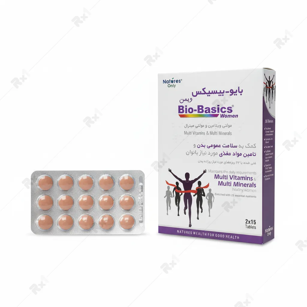 قرص مولتی ویتامین بایوبیسیکس نیچرز اونلی بانوان