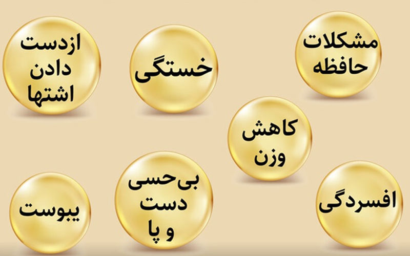 علائم کمبود ویتامین ب12