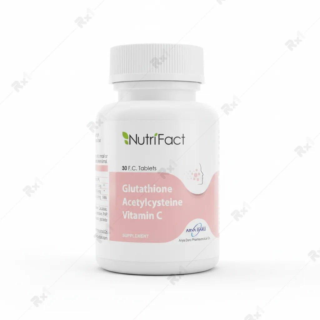گلوتاتیون و استیل سیستئین و ویتامین سی آریا دارو