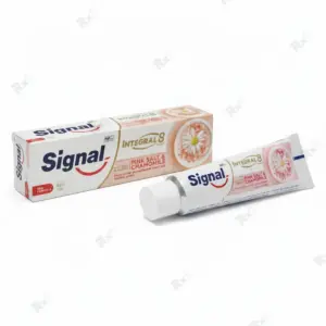 خمیردندان اینتگرال 8 کاره نمک صورتی و روغن بابونه سیگنال حجم 75 میلی لیتر (داروخانه آنلاین نسخه اول)