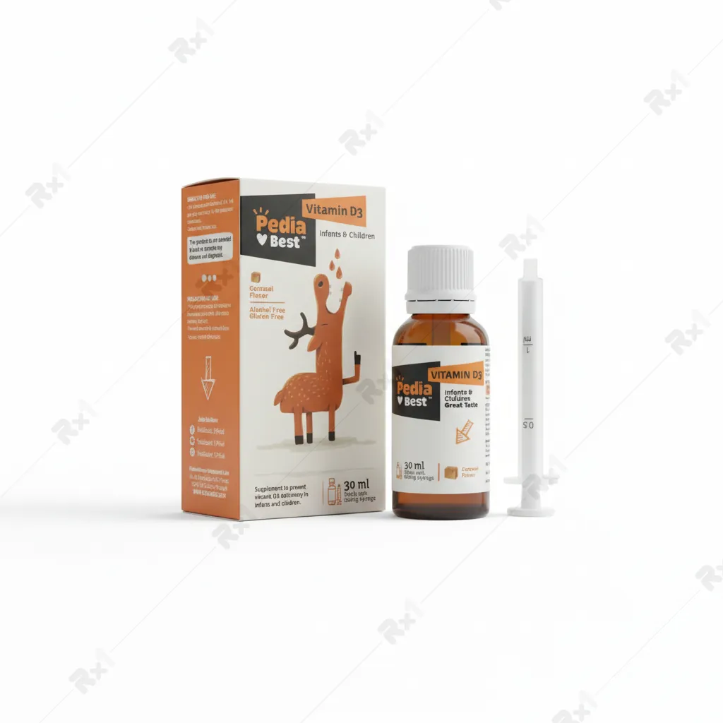 قطره ویتامین D3 پدیابست 30 میلی لیتر