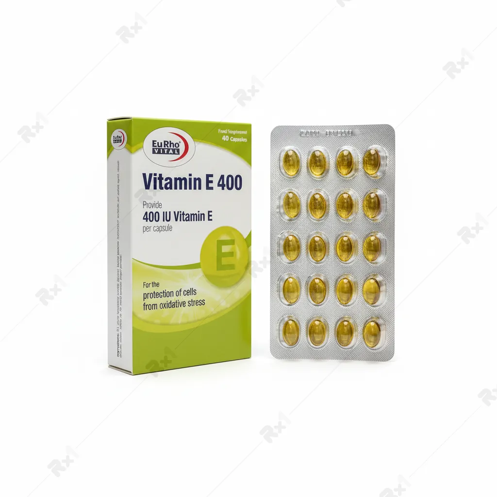 کپسول ویتامین E 400 یوروویتال