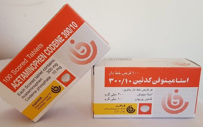 قرص استامینوفن کدئین
