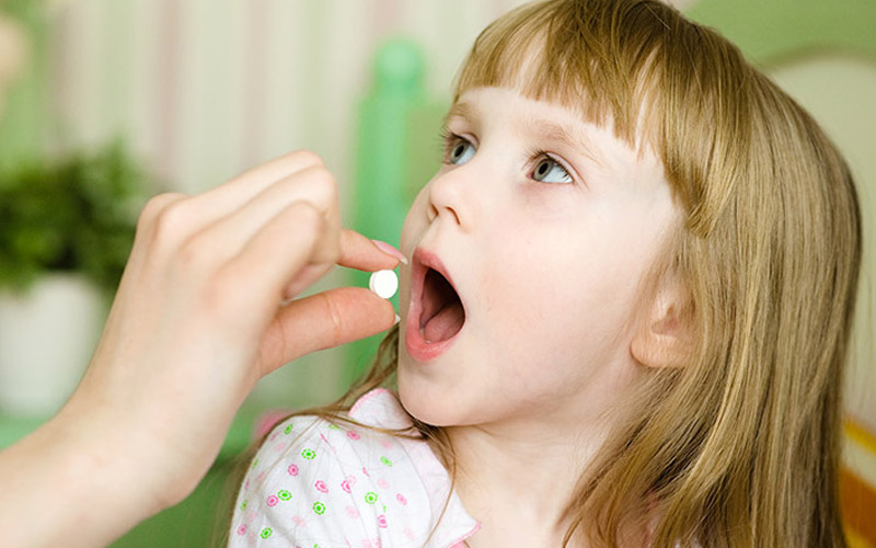 قرص استامینوفن کدئین و کودکان