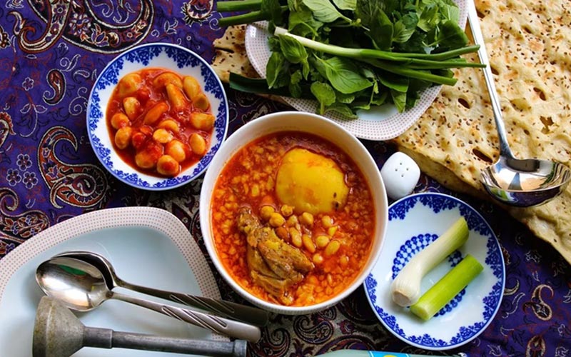 آبگوشت برای کم خونی