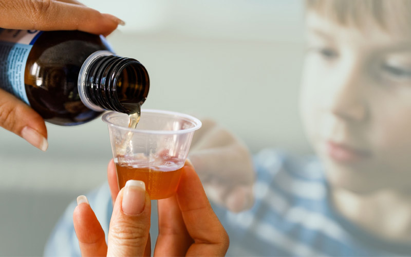 طریقه مصرف شربت برم هگزین