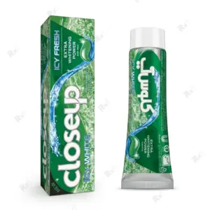 خمیردندان سفیدکننده کلوس آپ مدل Menthol Burst وزن 125 گرم