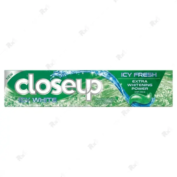 خمیردندان سفیدکننده کلوس آپ مدل Menthol Burst وزن 125 گرم