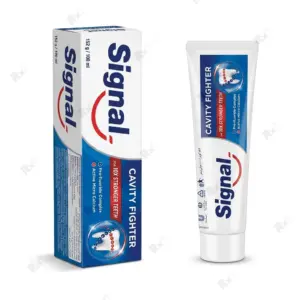 خمیر دندان سیگنال مدل Cavity Fighter حجم ۱۰۰ میلیلیتر