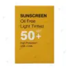 کرم ضد آفتاب رنگی روشن درمالوگ مناسب پوست چرب و مختلط SPF 50+ حجم 50 میلی‌لیتر