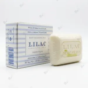 پن شستشوی صورت و بدن لیلاک مدل Sensitive Skin وزن ۱۰۰ گرم