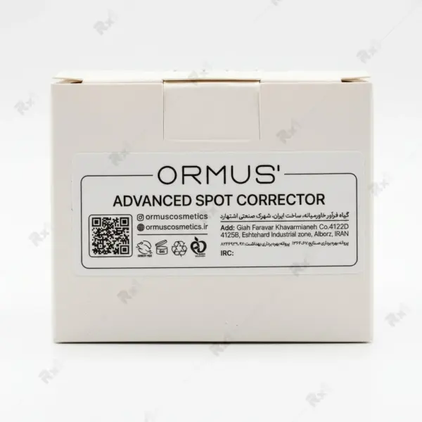 کرم ضد لک و روشن‌کننده اورموس مدل Advanced Spot Corrector حجم 50 میلی لیتر