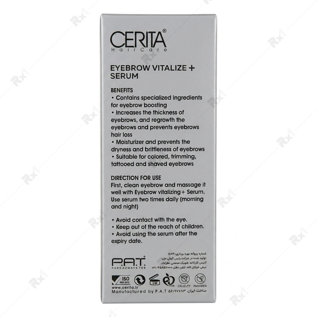 سرم تقویت و رشد ابرو سریتا مدل Eyebrow Vitalize+ حجم 8 میلیلیتر - تصویر 4