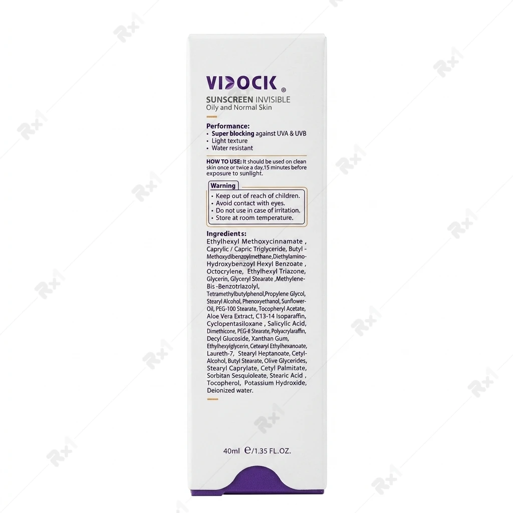 کرم ضد آفتاب بیرنگ ویداک مناسب پوست چرب و نرمال SPF 50+ حجم 40 میلیلیتر - تصویر 3