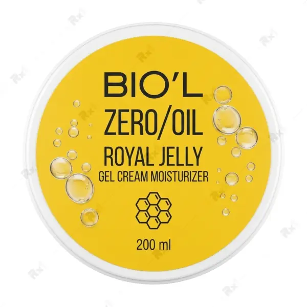کرم ژل مرطوب کننده بیول فاقد روغن حاوی عصاره رویال ژلی حجم 200 میلی لیتر