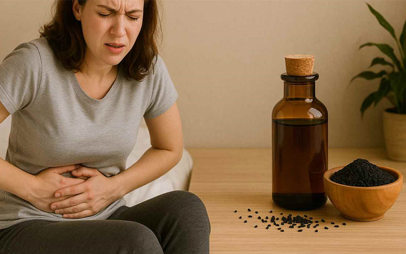 خواص روغن سیاه دانه برای رحم