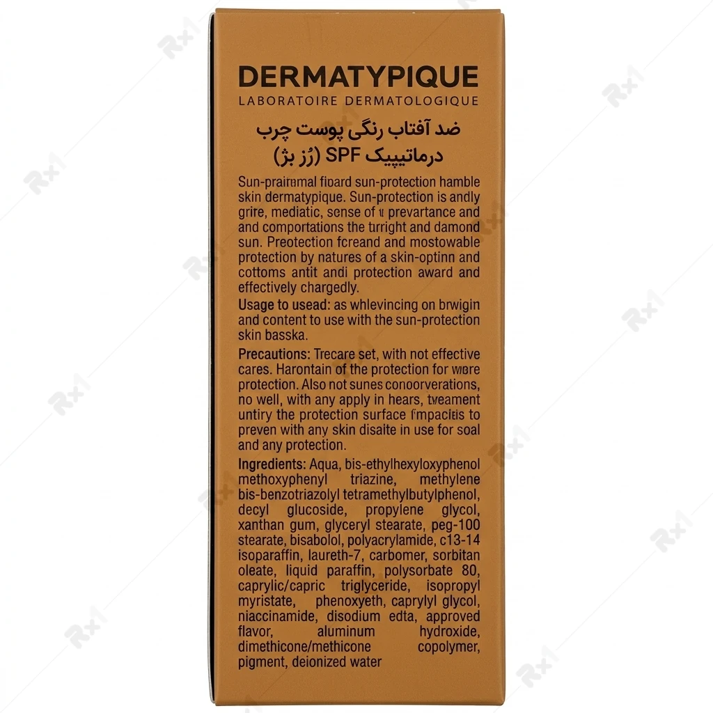 ضد آفتاب رنگی درماتیپیک SPF50 مناسب پوست چرب رز بژ حجم 50 میلی لیتر - تصویر 3