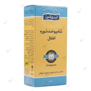 شامپو بچه ضد شوره ایروکس حجم 200 میلی لیتر