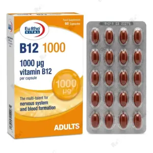 قرص ویتامین B12 یوروویتال 60 عدد