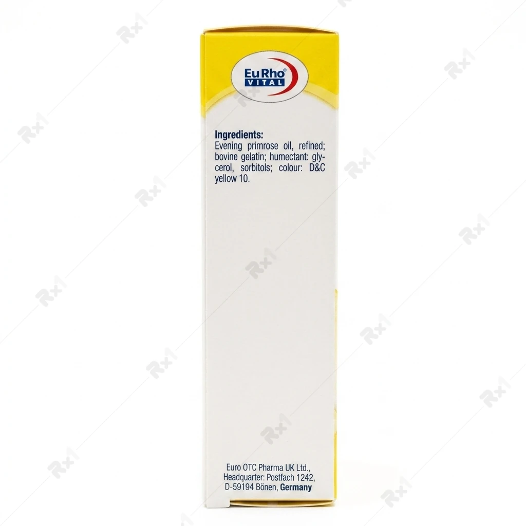 کپسول ایوینینگ پرایم رز اویل ۱۰۰۰ میلیگرم یوروویتال - ۳۰ عددی - تصویر 4